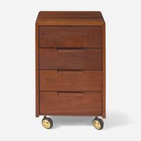 George Nakashima (American, 1905-1990) Special Pedestal Chest of Drawers, New Hope, Pennsylvania, 1973