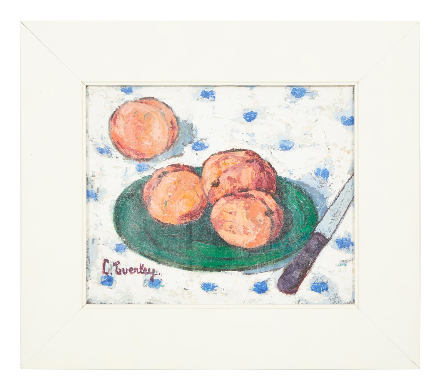Pêches sur plat vert, Grapes, Foxgloves, and Datura (four works)