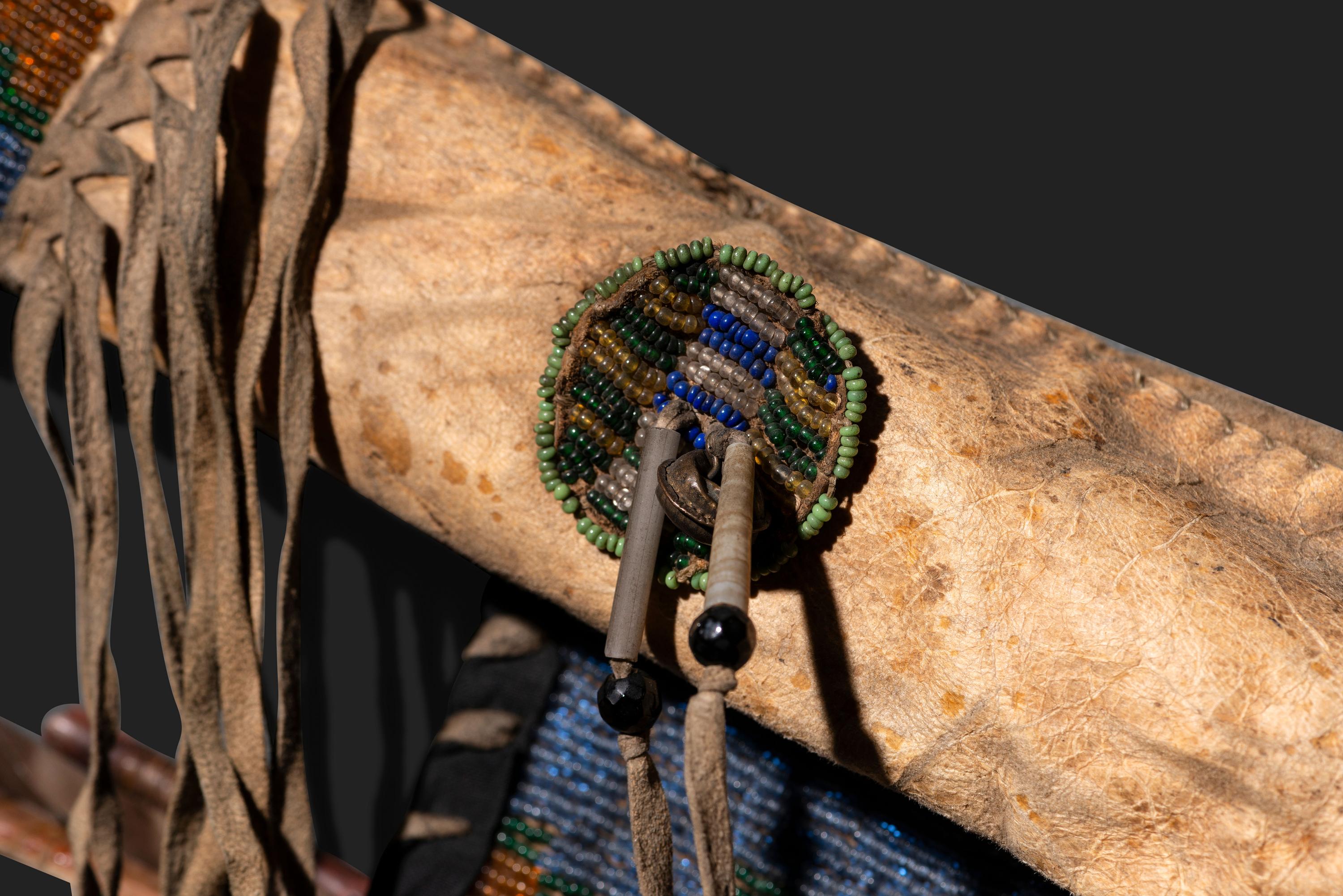 Sioux Bow Case and Quiver, with Bow and Arrows