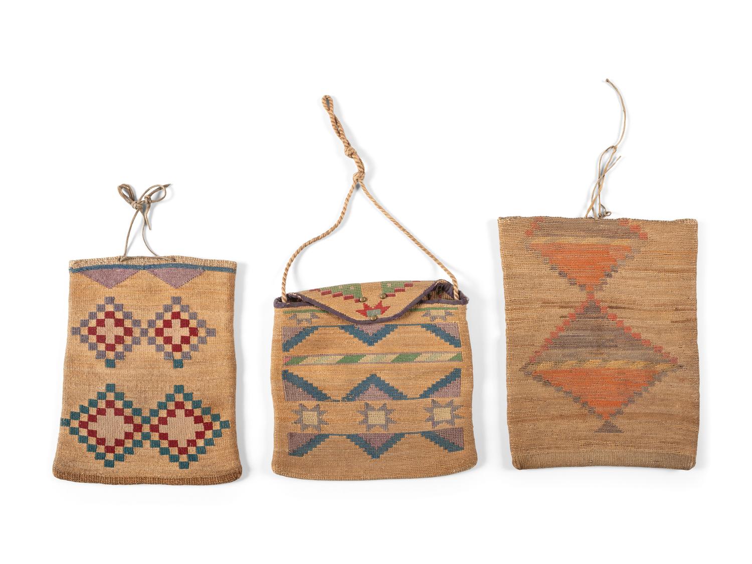 Nez Perce Corn Husk Bags