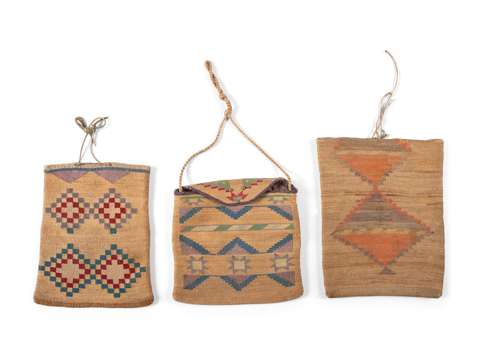 Nez Perce Corn Husk Bags