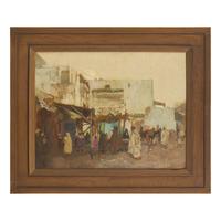 James Kerr-Lawson (Scottish, 1864–1939) — A Moorish Market