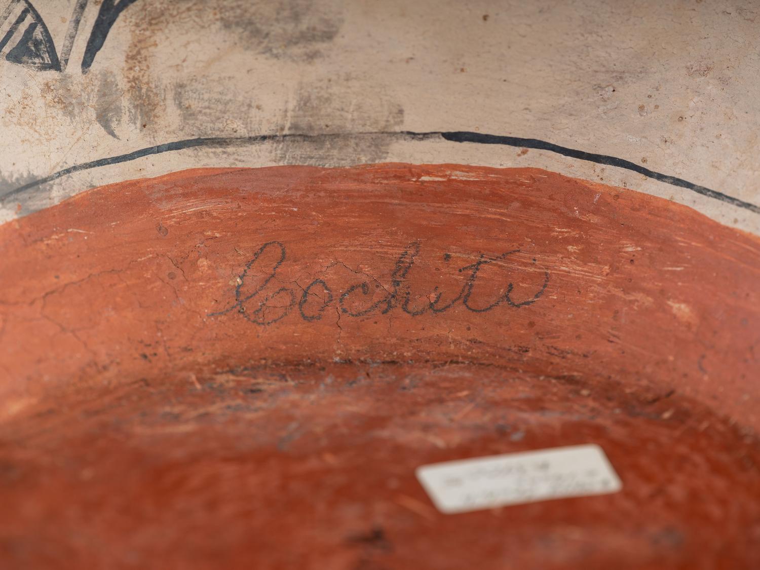 Cochiti Pottery Dough Bowl