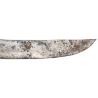 Philadelphia Bird's Head Pommel Silver Hilted Officer's Saber with Silver Mounted Leather Scabbard
