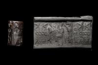 A Northern Mesopotamian Hematite Cylinder Seal