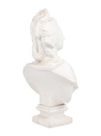 A Parianware Bust of Marie Antoinette
