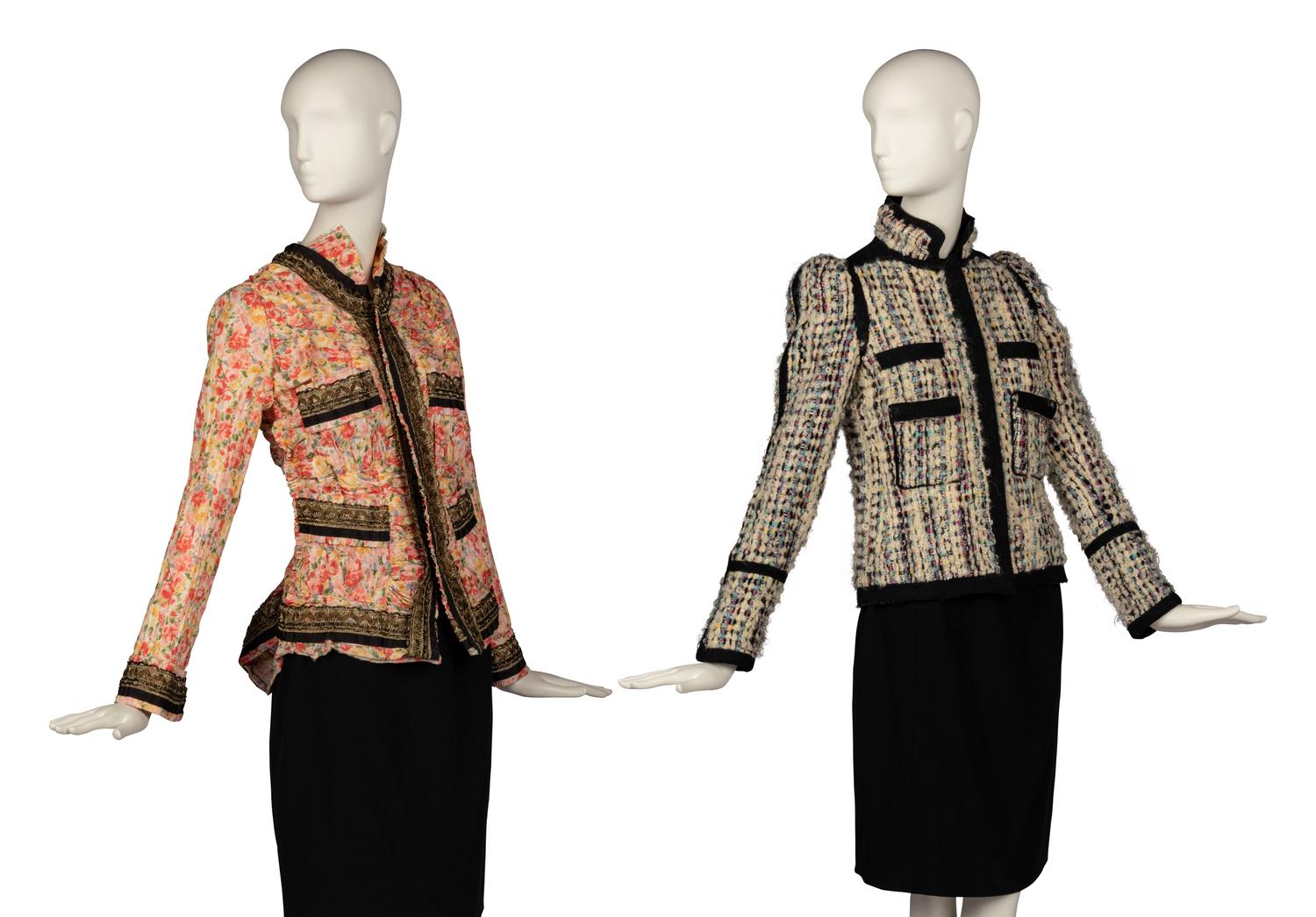 Two Jackets by Comme des Garçons and Balenciaga