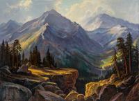 William Scott Jennings (American, b. 1952) — The Rocky Mountains , 1989