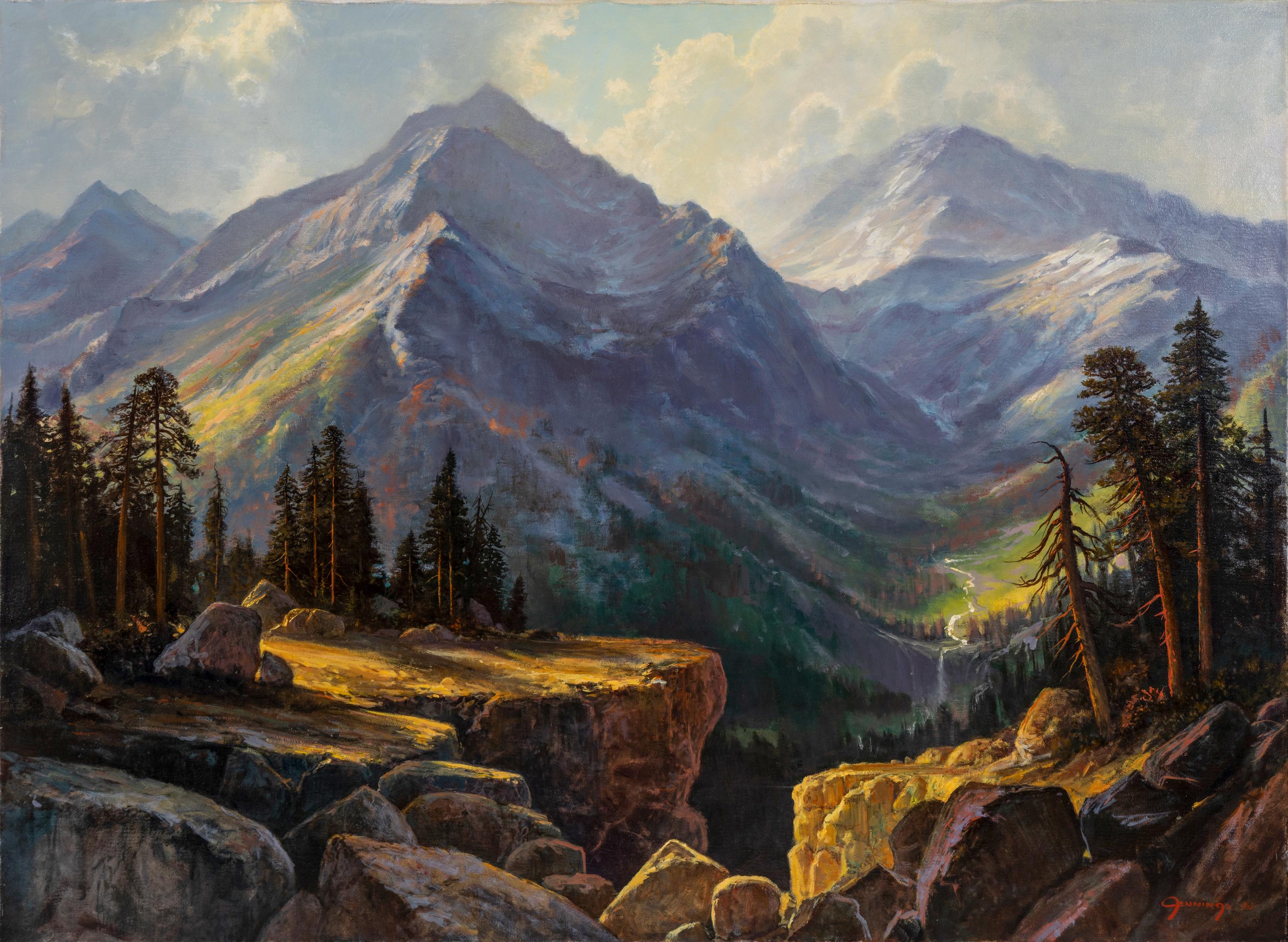 William Scott Jennings (American, b. 1952) — The Rocky Mountains , 1989