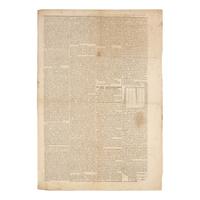 [African-Americana] [American Anti-Slavery Society] Rare Extra Issue of the Emancipator, the Official Newspaper of the American Anti-Slavery Society, Published in the Wake of the Group's 1839 Annual Meeting