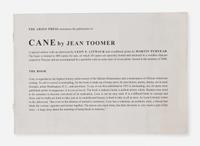 [Art] Toomer, Jean, and Martin Puryear: Cane