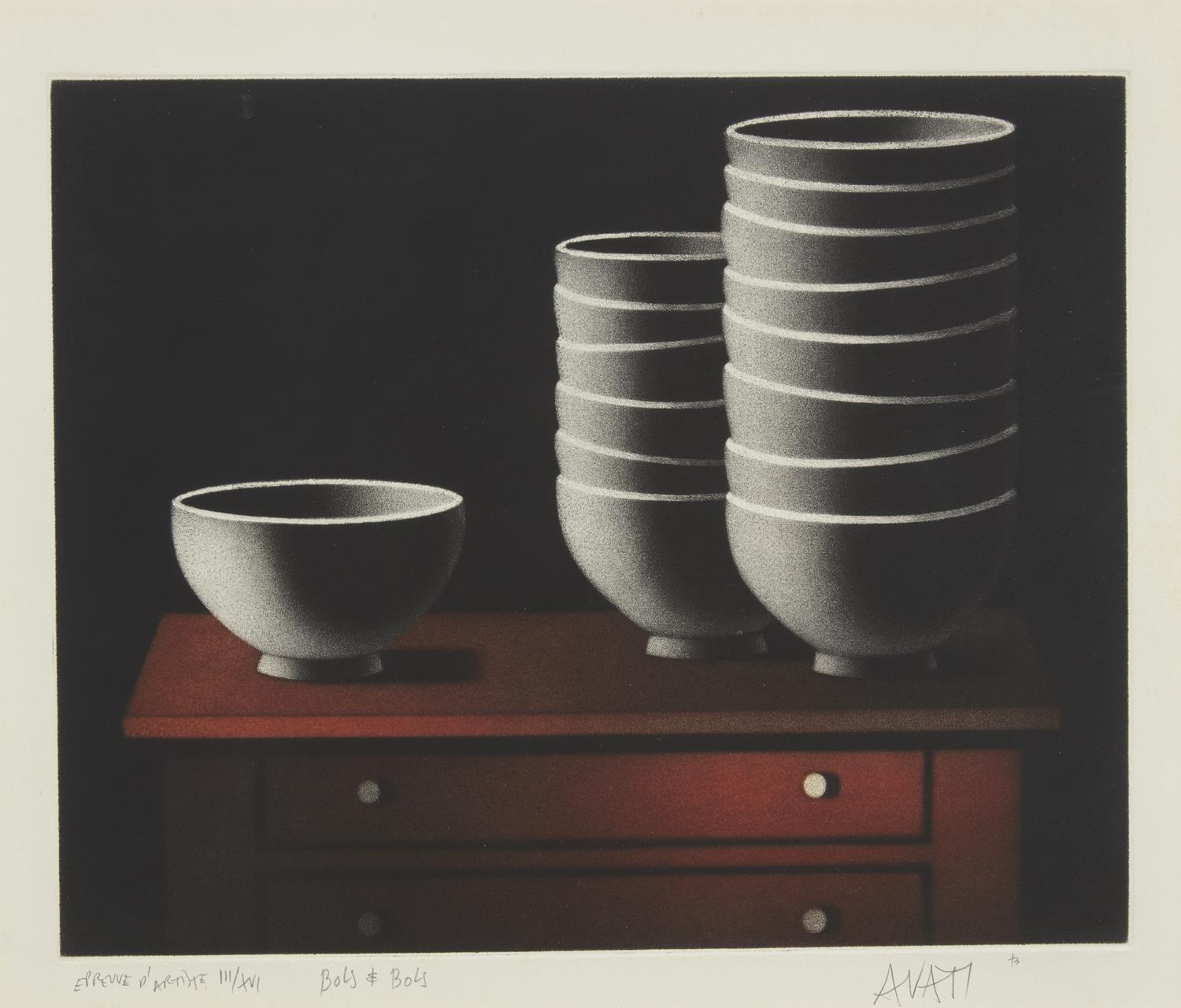 Bol et Bols and Ou L’on Songe a Kamakura (two prints)