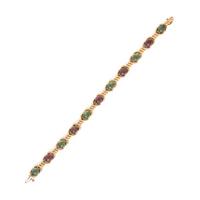 Tourmaline and Yellow Gold Bracelet