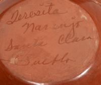 Carved Red and Blackware Pottery