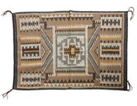 Navajo Coal Mine Mesa Rug 56 x 40 inches — Circa 1970