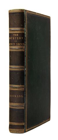DICKENS, Charles (1812-1870). The Mystery of Edwin Drood. London: Chapman and Hall, April-September 1870.