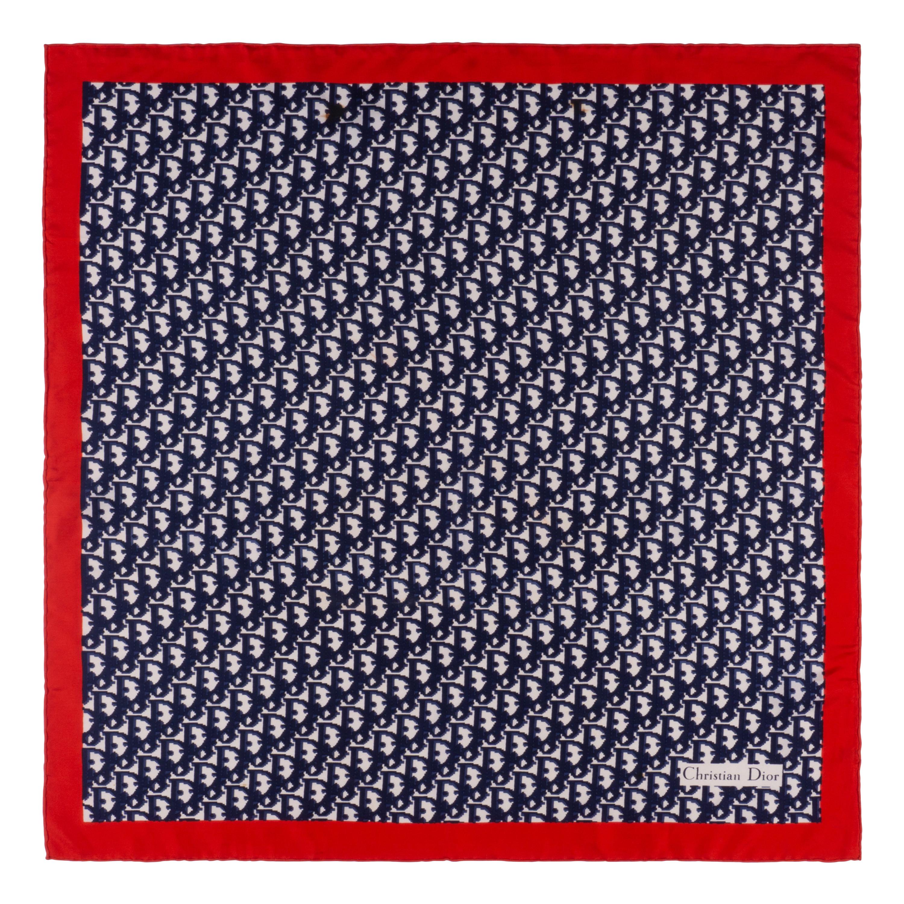 Group of Seven Designer Scarves by Hermès, Gucci, and Celine