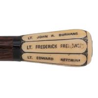 Ivory Handled Cane attributed to Major General George H. Sharpe, with Additional Accoutrements