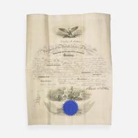 [Presidential] [Bunce, Francis M.] Arthur, Chester A. Signed Military Commission
