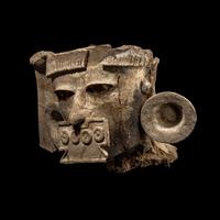 A Teotihuacan Terracotta Incensario Fragment