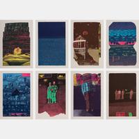 Eight Silk Screens (complete portfolio including cloth case)