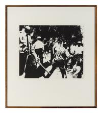 Birmingham Race Riot (from X + X ( Ten Works by Ten Painters) ), 1964