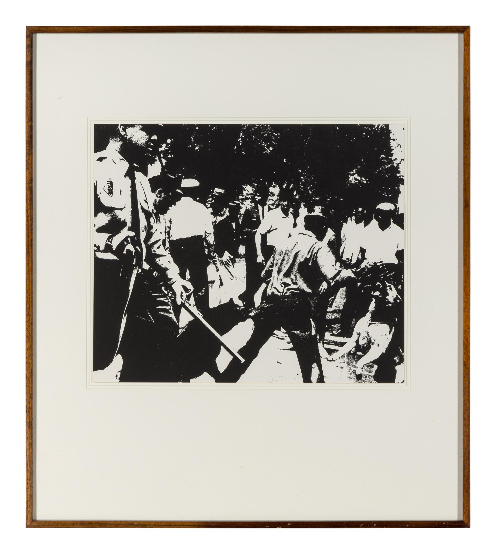 Birmingham Race Riot (from X + X ( Ten Works by Ten Painters) ), 1964