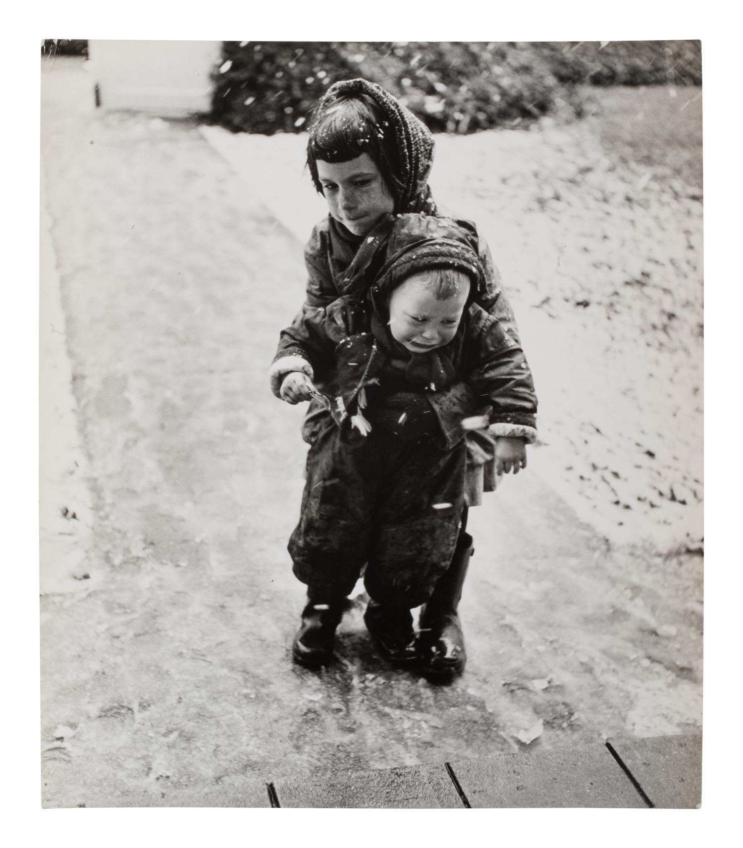 A group of three works depicting the Rothstein Children, New Rochelle, New York, 1958; printed ca. 1958 (three works)