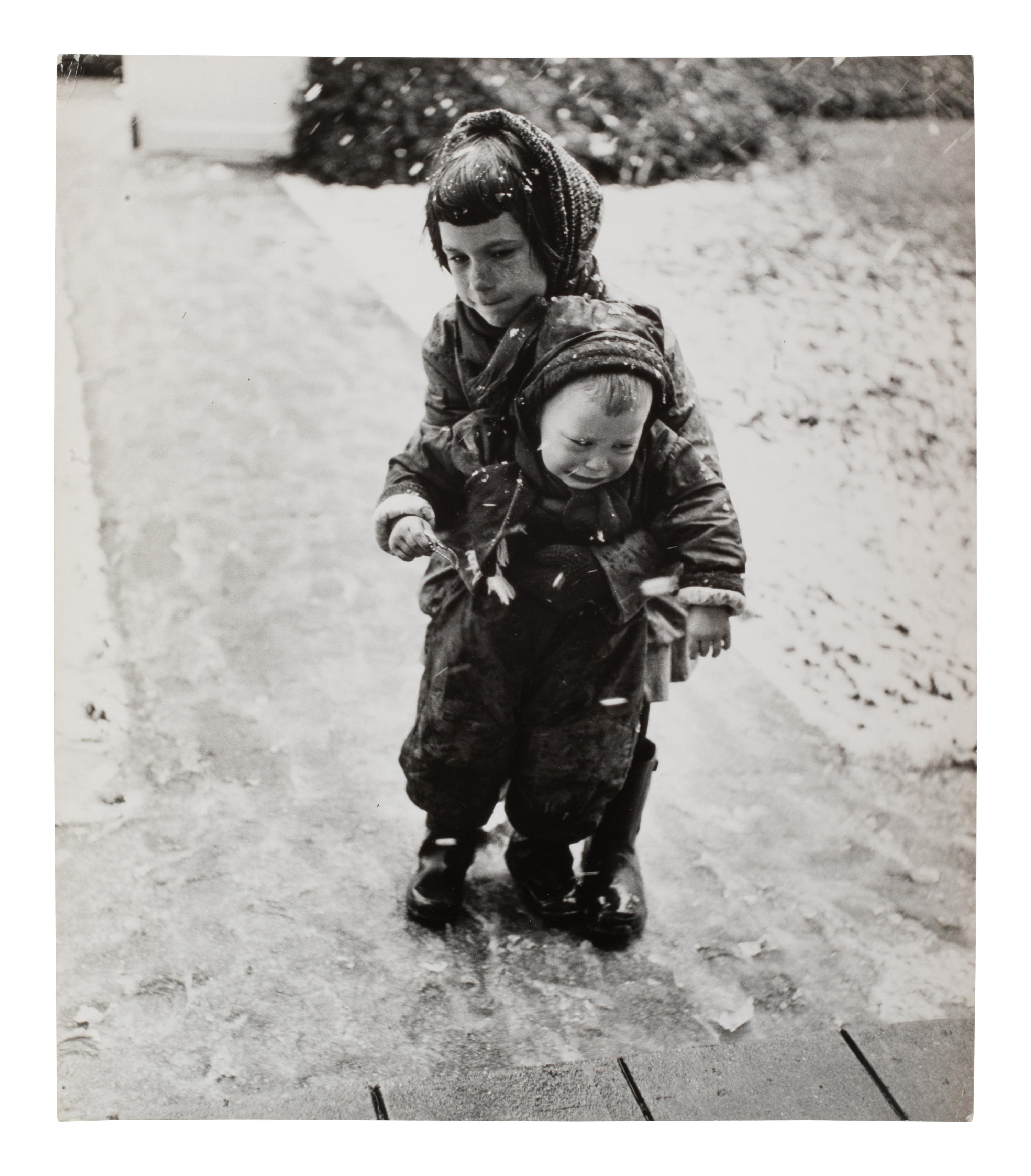A group of three works depicting the Rothstein Children, New Rochelle, New York, 1958; printed ca. 1958 (three works)