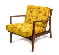 A Danish Lounge Chair Height 26 1/2 inches. — IB KOFOD LARSEN
