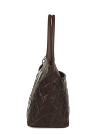 Chanel Medallion Tote in Brown Lambskin