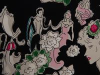 Chanel Printed Silk Robe