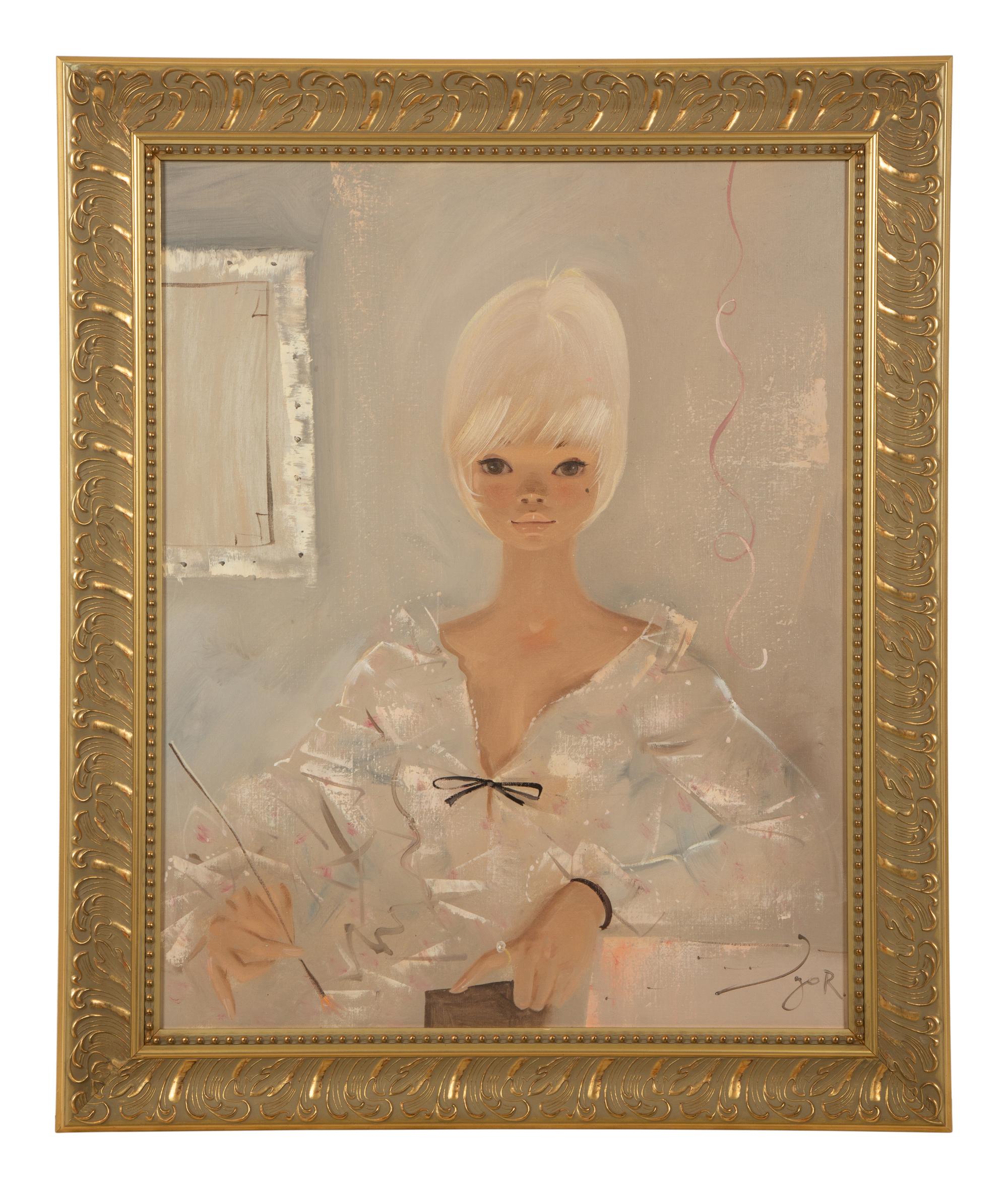 A Girl in a White Dress