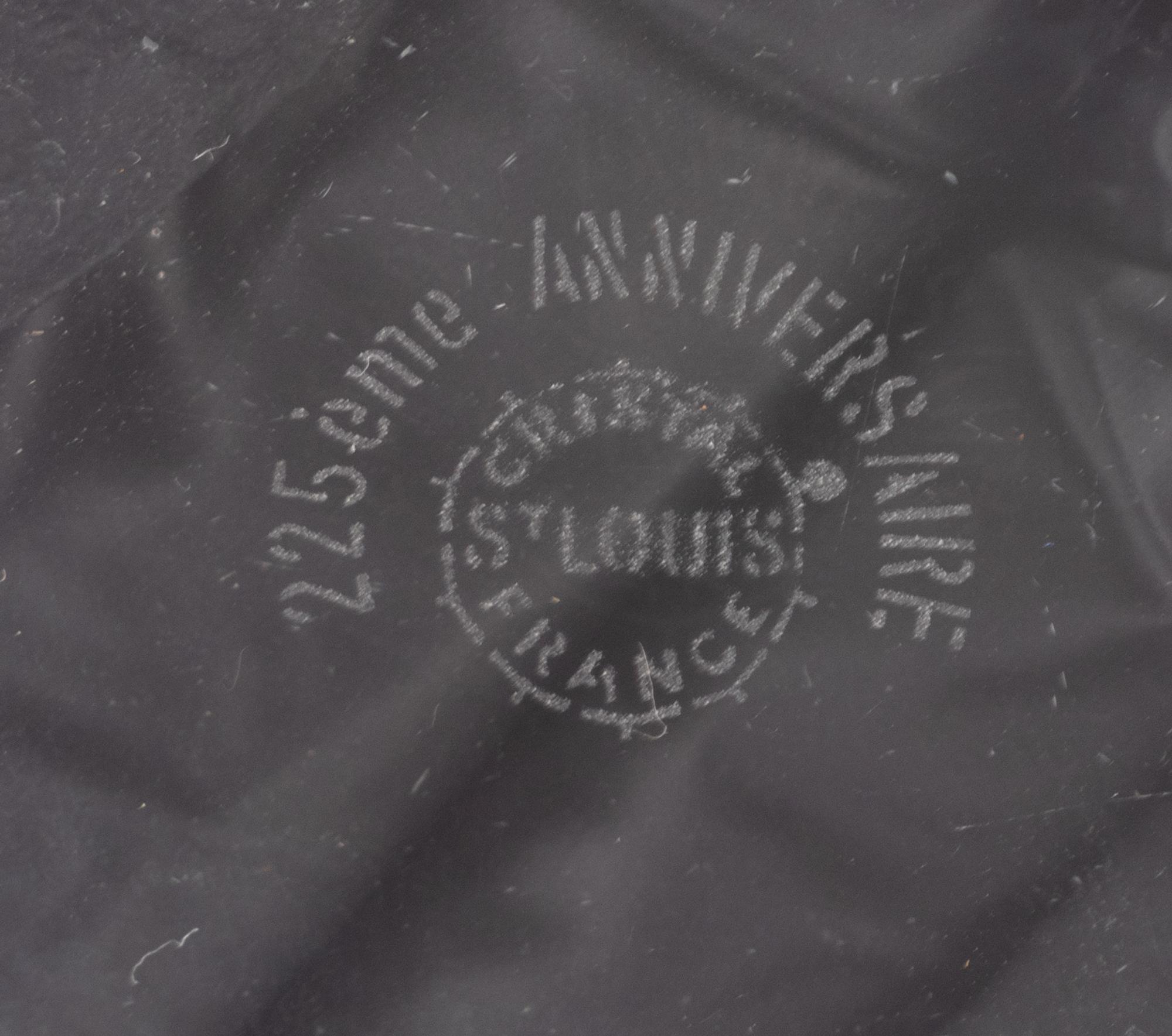 A Set of Saint-Louis Cut Glass Table Articles