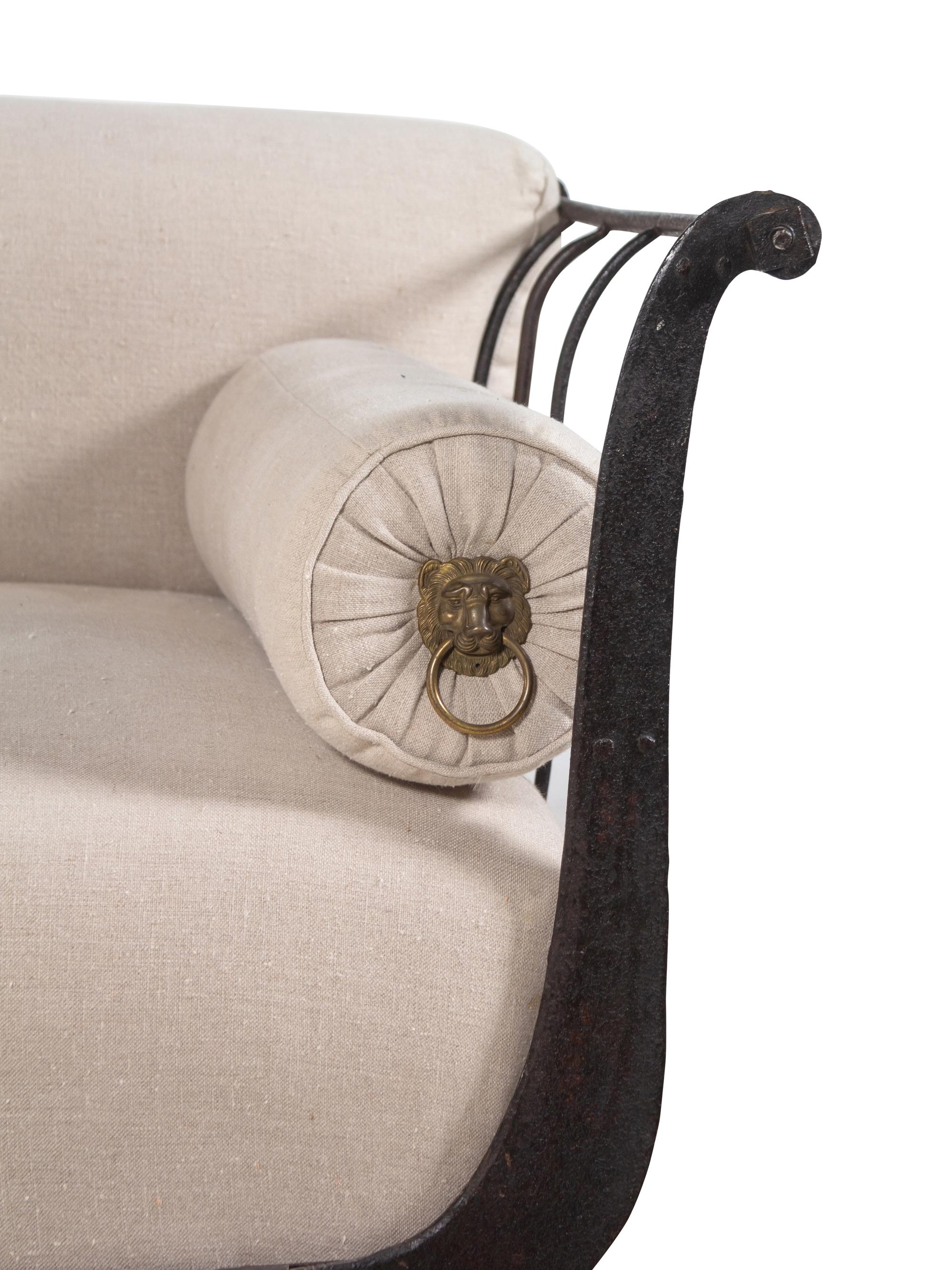 A French Iron Daybed