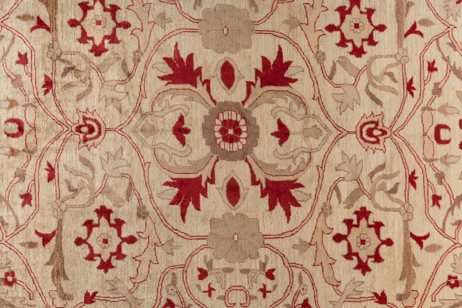 A Ziegler Mahal Design Wool Rug