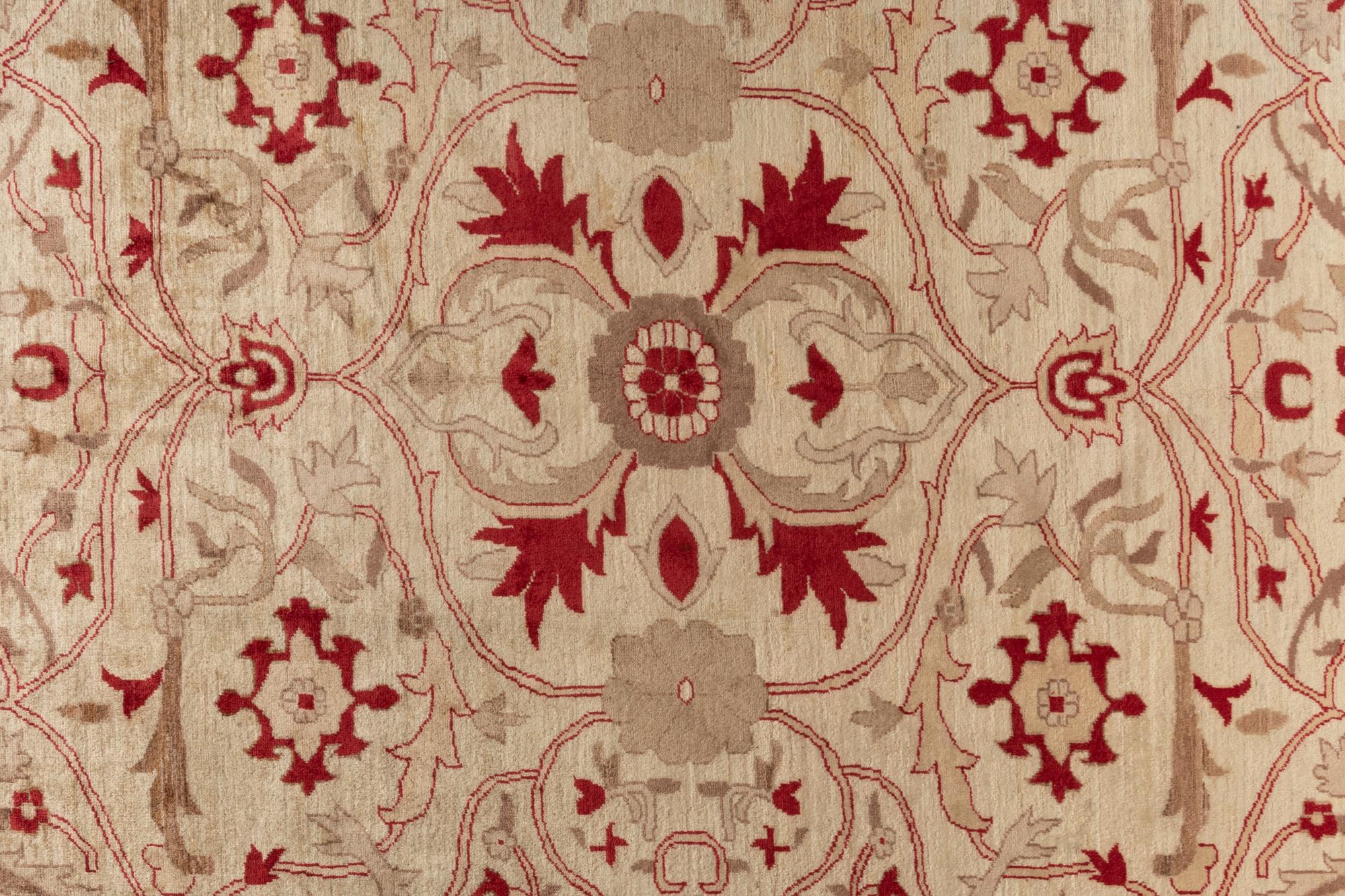 A Ziegler Mahal Design Wool Rug