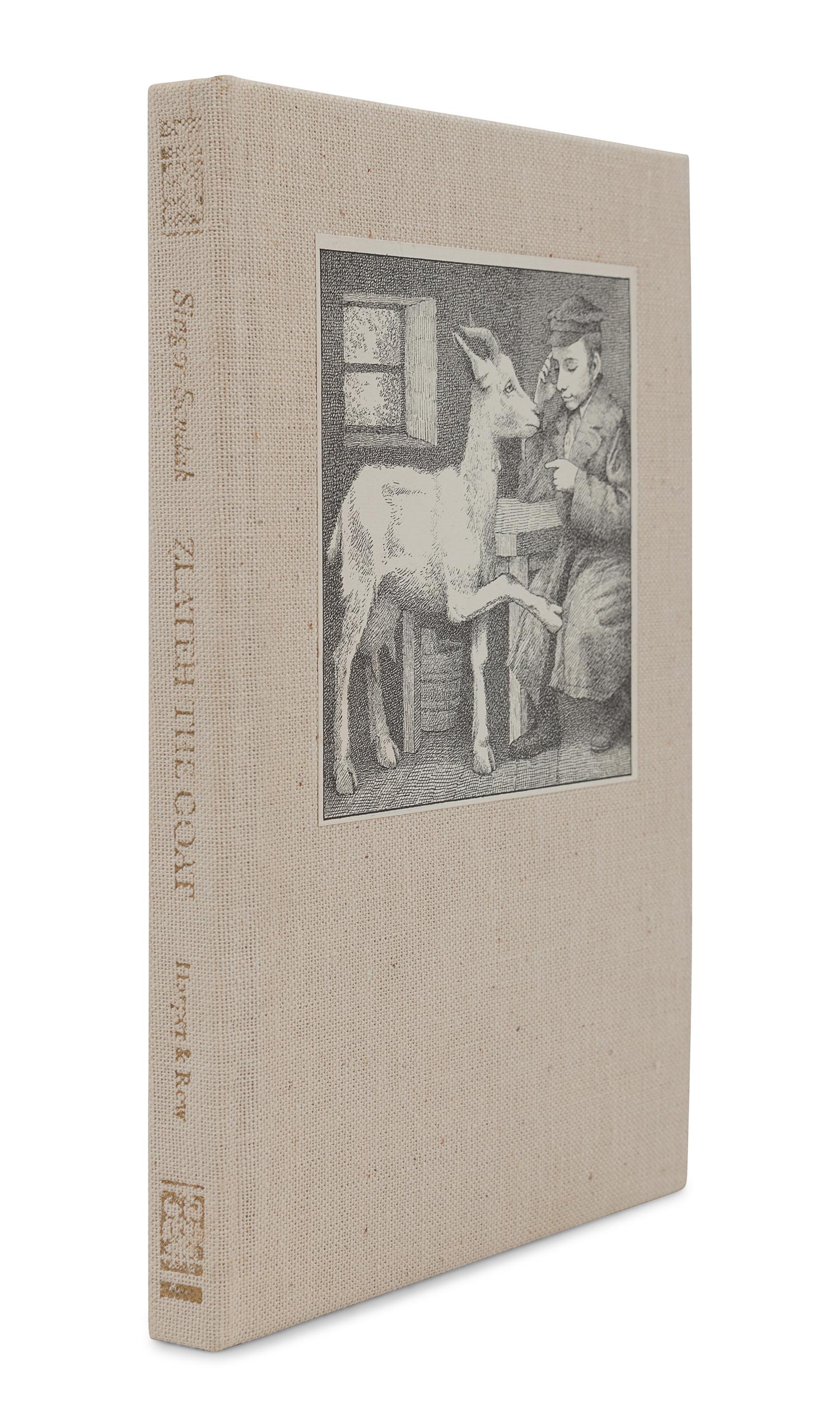 SENDAK, Maurice (1944-2012), illustrator. -- SINGER, Isaac Bashevis. Zlateh the Goat . [New York]: Harper & Row, [1966].