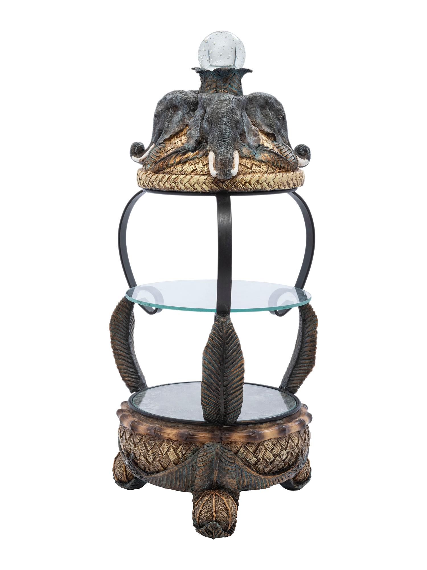 A Tiered Resin Centerpiece in the Elephantine Taste