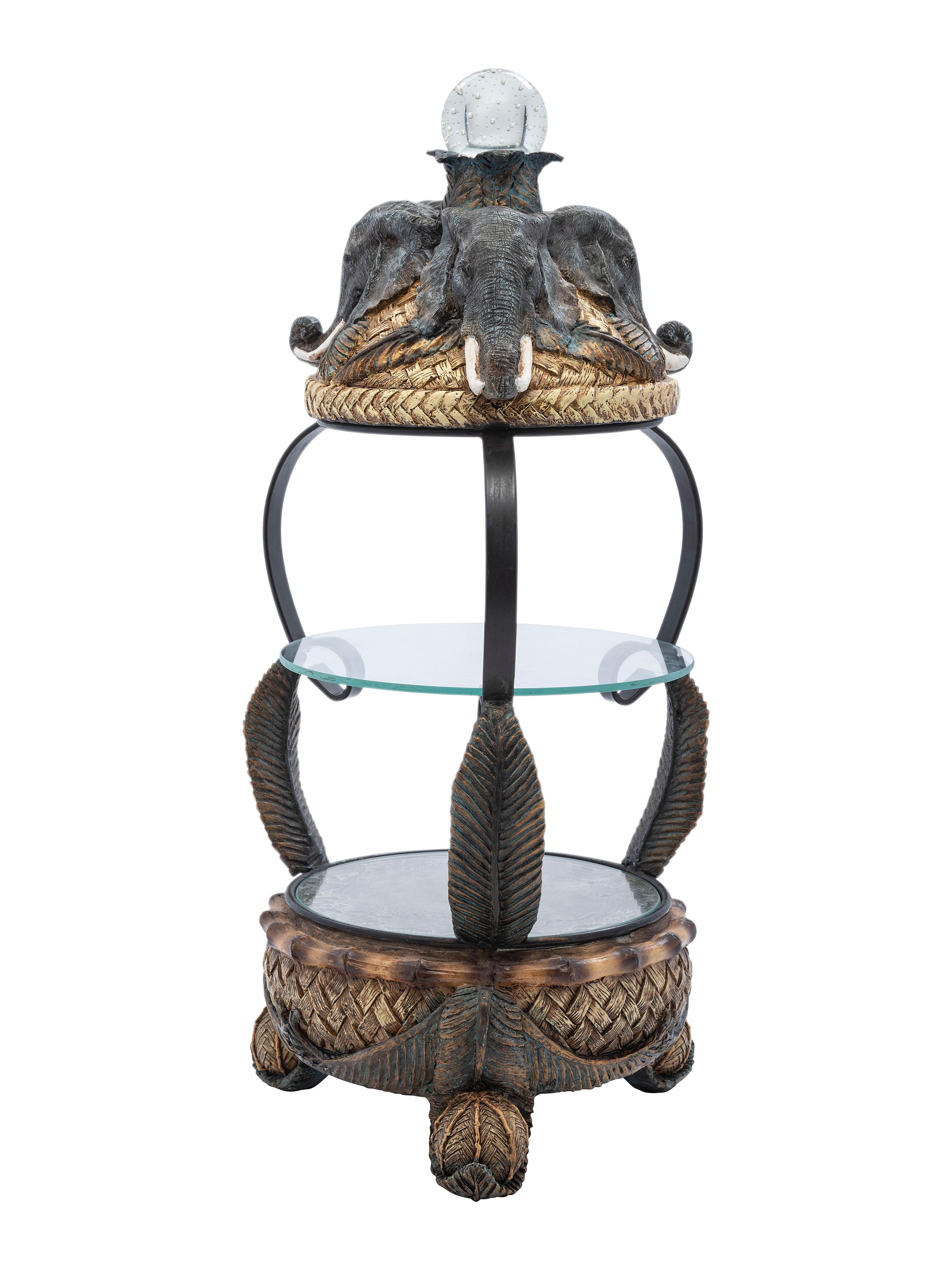 A Tiered Resin Centerpiece in the Elephantine Taste