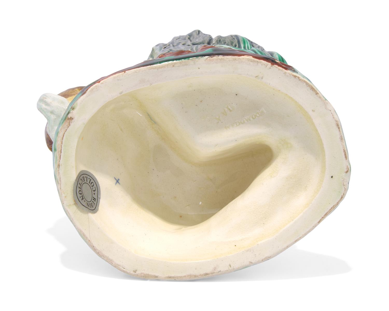 Three English Majolica Dishes