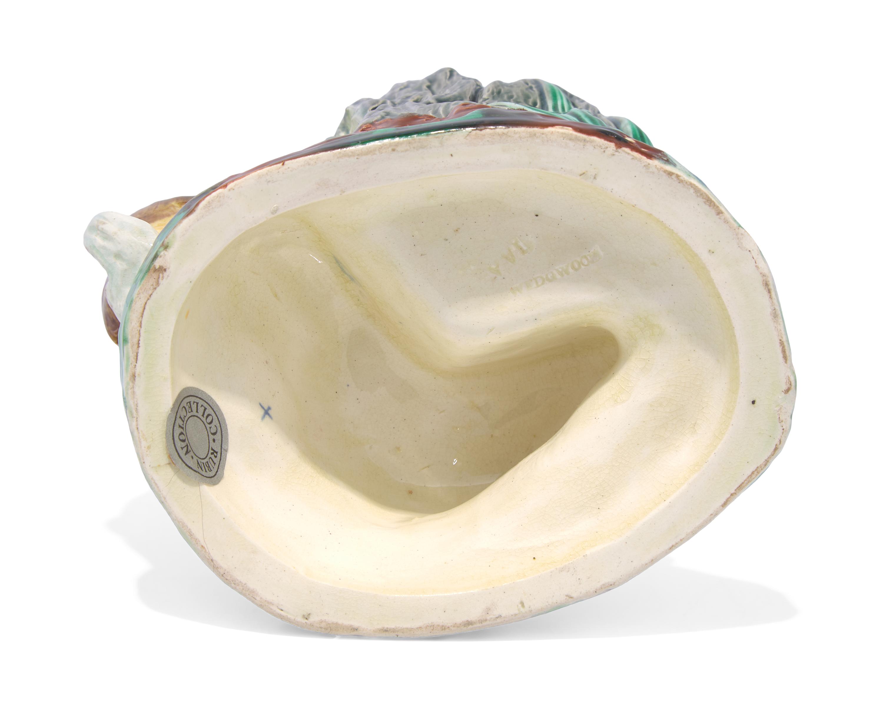 Three English Majolica Dishes