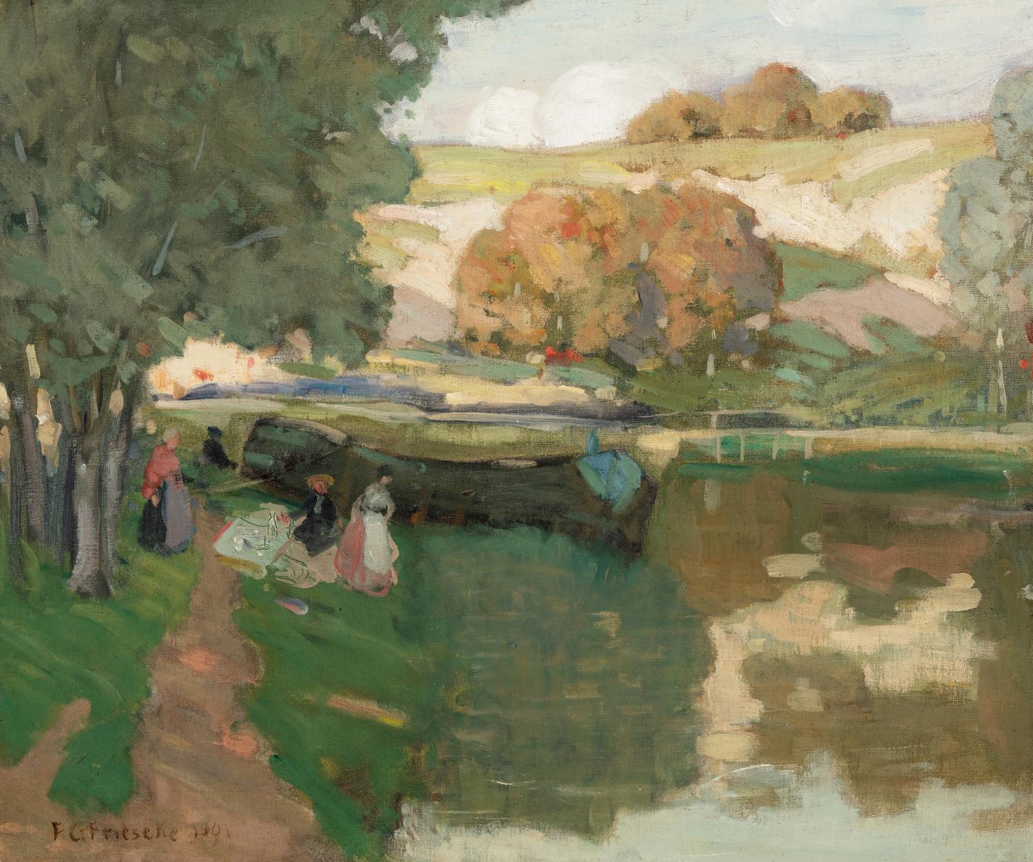 Paysage (Moret) , 1901