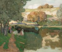 Paysage (Moret) , 1901