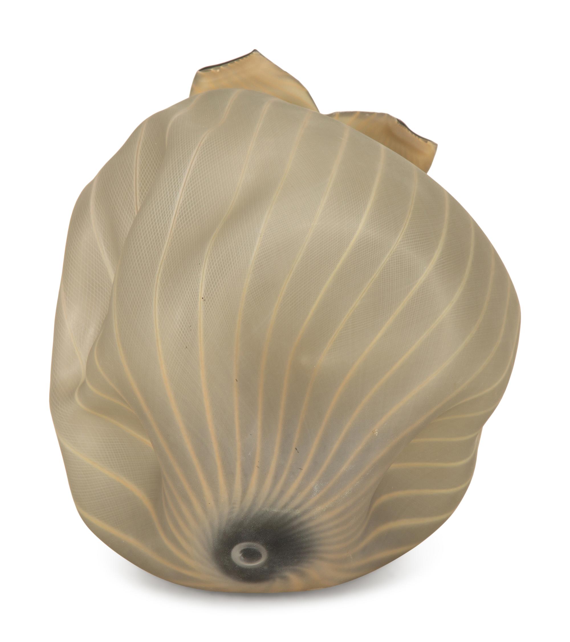 A Monumental Blown Glass Vase, in the Manner of Pilchuk School — 20th Century