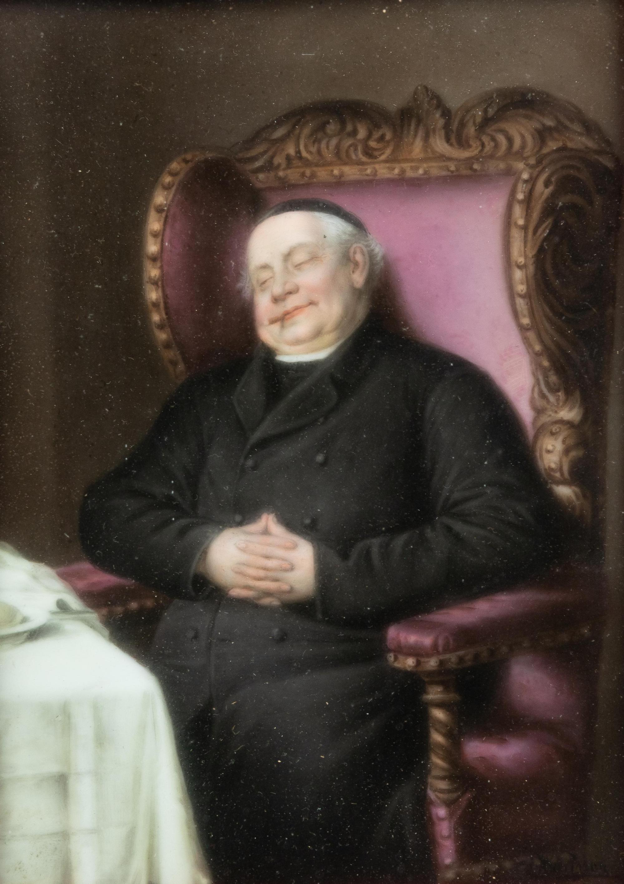 A Hutschenreuther Porcelain Plaque