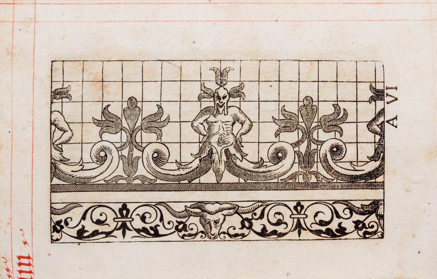 MANFREDI, IPPOLITA. Nova esposizionede recami et dessegni. Venice, c. 1600. With 25 plates of embroidery patterns.