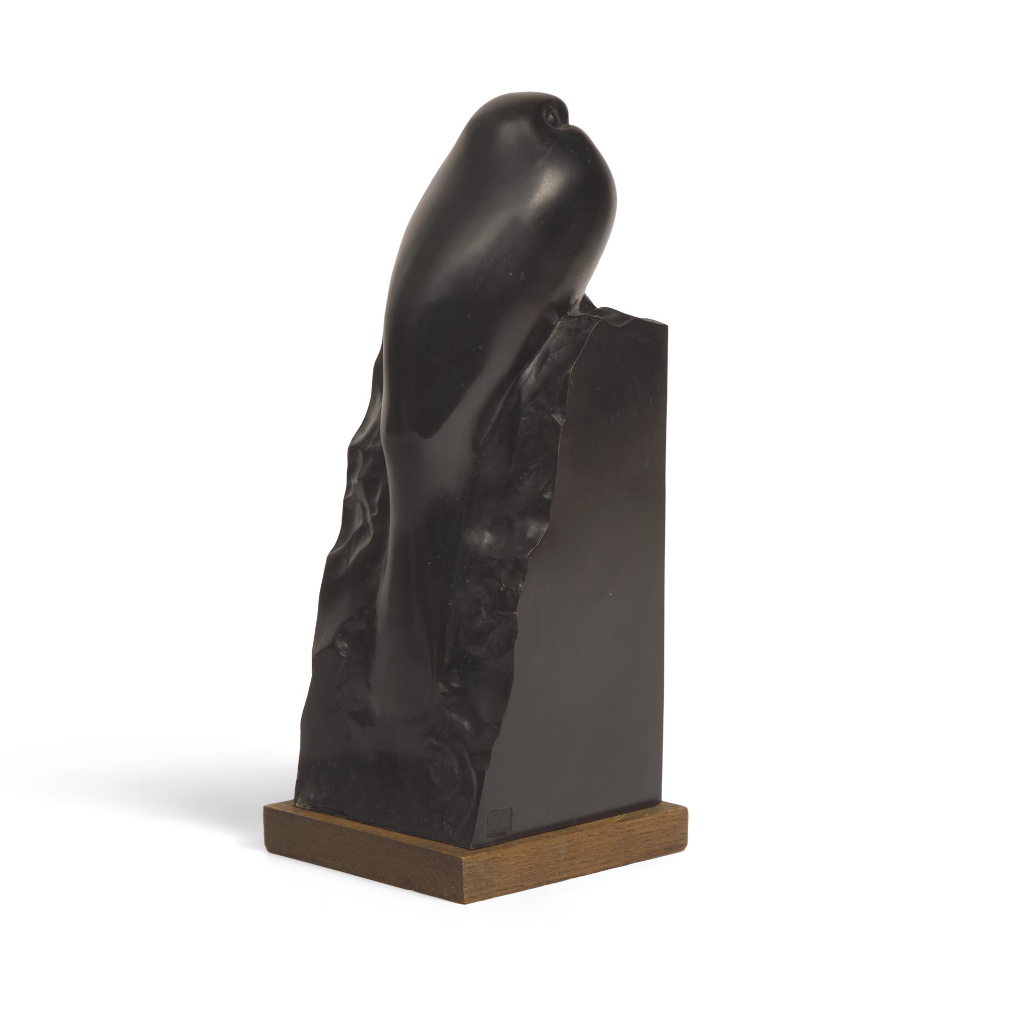 François Pompon (French, 1855-1933) — Tourterelle, after the model designed in 1919.