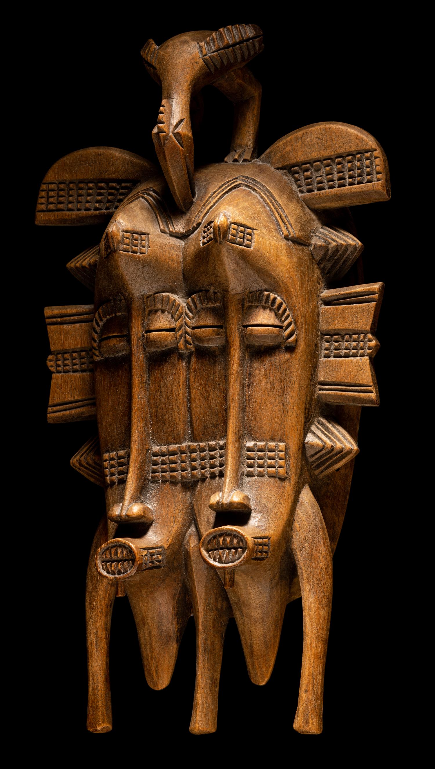 Three Senufo Wood Masks