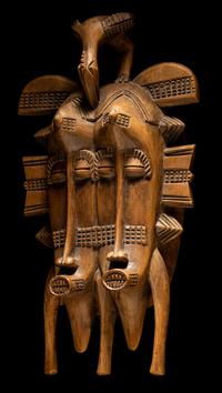 Three Senufo Wood Masks